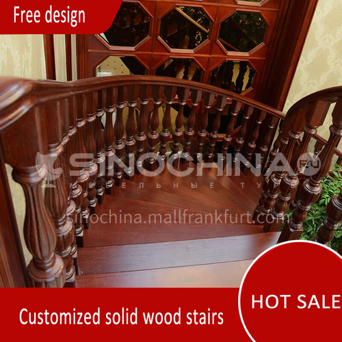 Solid wood handrail FSSM-06
